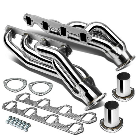 For 1964 to 1977 Mustange / Fairlane / Cougar V8 Stainless Steel Long Tube Header / Exhaust Tubular (Best Flowing Sbc Exhaust Manifolds)