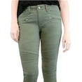 thumbnail image 3 of seven7 Women's Mid Rise Utility Skinny Ankle, Lichen Green (size 6), 3 of 4