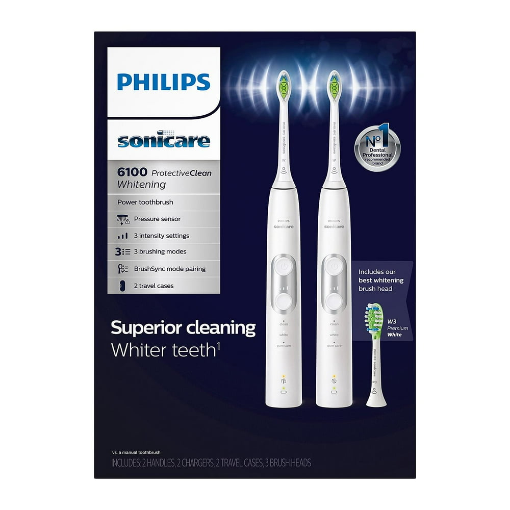 Philips Sonicare ProtectiveClean 6100 Whitening Electric Rechargeable