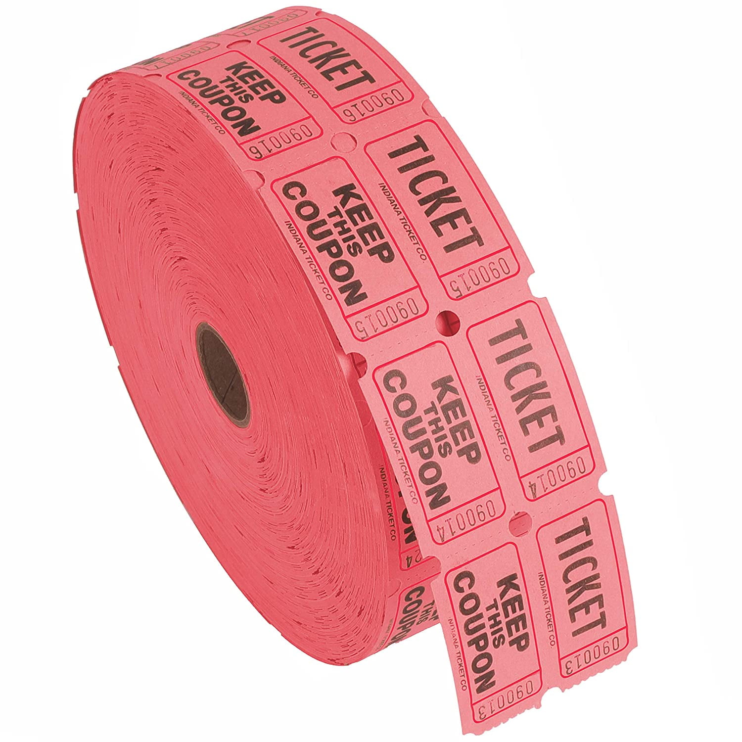 特別セーフ Pack 2000 of 8-Roll Number, Unique with Tickets Raffle 50/50 コレクション