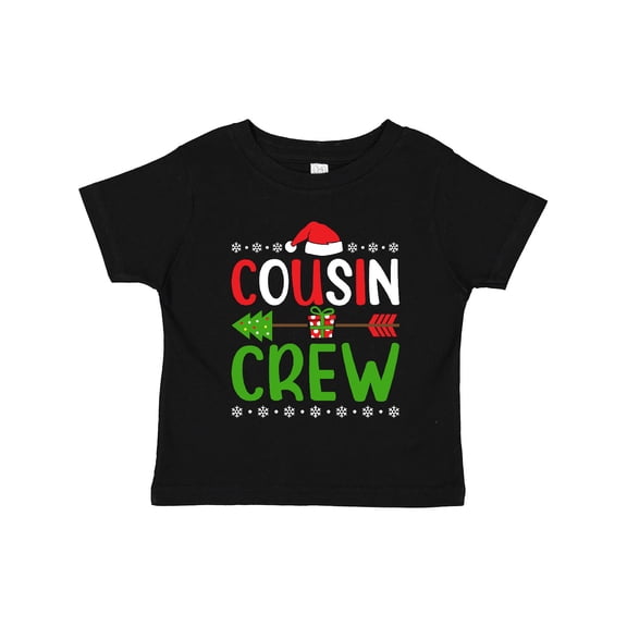 Inktastic Christmas Cousin Crew Girls Toddler T-Shirt
