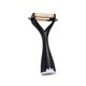 thumbnail image 4 of unbranded Pelador De Acero Inoxidable Negro Con Mango Ergonómico Para Uso En Cocina, 4 of 8