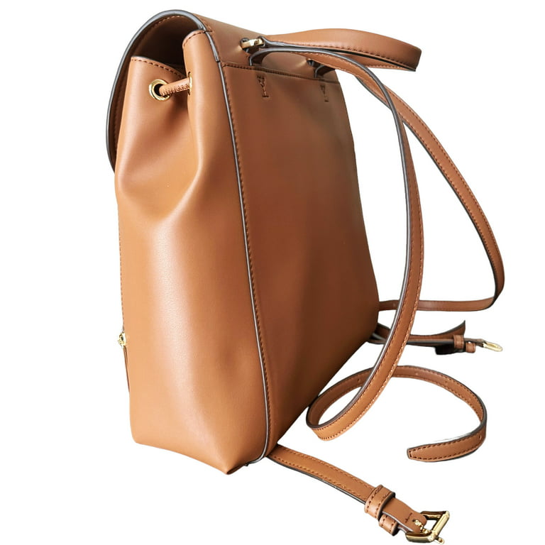 Michael Kors, Bags, Michael Kors Backpack Bag Phoebe Medium Flap  Drawstring Backpack Vanilla Nwt