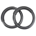 thumbnail image 1 of OULII 1 Pair Outdoor Gymnastic Rings ABS Black Cervical Spine Correction for, 1 of 6