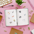 thumbnail image 4 of 35pcs Cute Stickers Animal Stickers Cat Stickers Funny Stickers for Laptops Notebooks Suitcases, 4 of 5