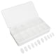 thumbnail image 3 of 550 Tabletas de Umas Largas y Transparentes, Juego de Unas Postizas de Aguja Ultrafinas y Transparentes, Largas, De Cobertura Tema, En Forma de Almendra Con Diseños de, 3 of 7
