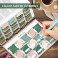 thumbnail image 6 of Bible Tabs for Women & Men, Laminated Bible Tabs for Study Bible, Large Print Bible Tabs for Easy Navigation, Bible Index Tabs, 66 Tabs Old & New Testament, Extra 9 Blank Tabs - Cottage Floral, 6 of 7