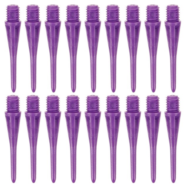 OULII 50 Pcs Embouts de Fléchettes à Lèvres en Plastique Remplacement Embout Rond pour Sports Intérieurs