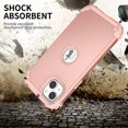 thumbnail image 3 of Estuche de carga inalámbrica para iPhone 14 Plus, protección para cámara, protección en las cuatro esquinas y protección para botones., 3 of 5