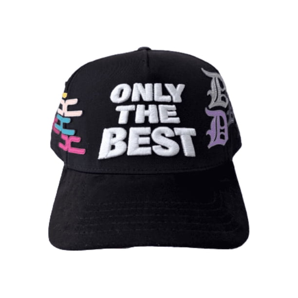 GORRA DANDY HATS X JC HATS ONLY THE BEST BLACK UNITALLA