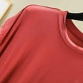 thumbnail image 3 of Bixock Tank Tops for Womens Sleeveless Blouse Solid Color Pullover Crew Neck Loose Casual Shirt Daily Fashion Wear Beach Vacation Summer Clothes, 3 of 6