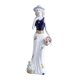 thumbnail image 1 of Estatua de dama de estilo nórdico, figura de porcelana, escultura decorativa para decoración de habitación. Estilo C, 1 of 7