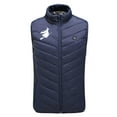 thumbnail image 5 of Gamivast Plus Size Quilted Heated Vest for Women and Men Printed 9 Heating Zones and 3-levels Zip Stand Collar Quilted Jackets Sleeveless Washable USB Rechargeable Coats Pockets no Power Bank, 5 of 7