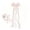 D, variant on Bride Bow Flowing Hairpin Wedding Dress Headpiece