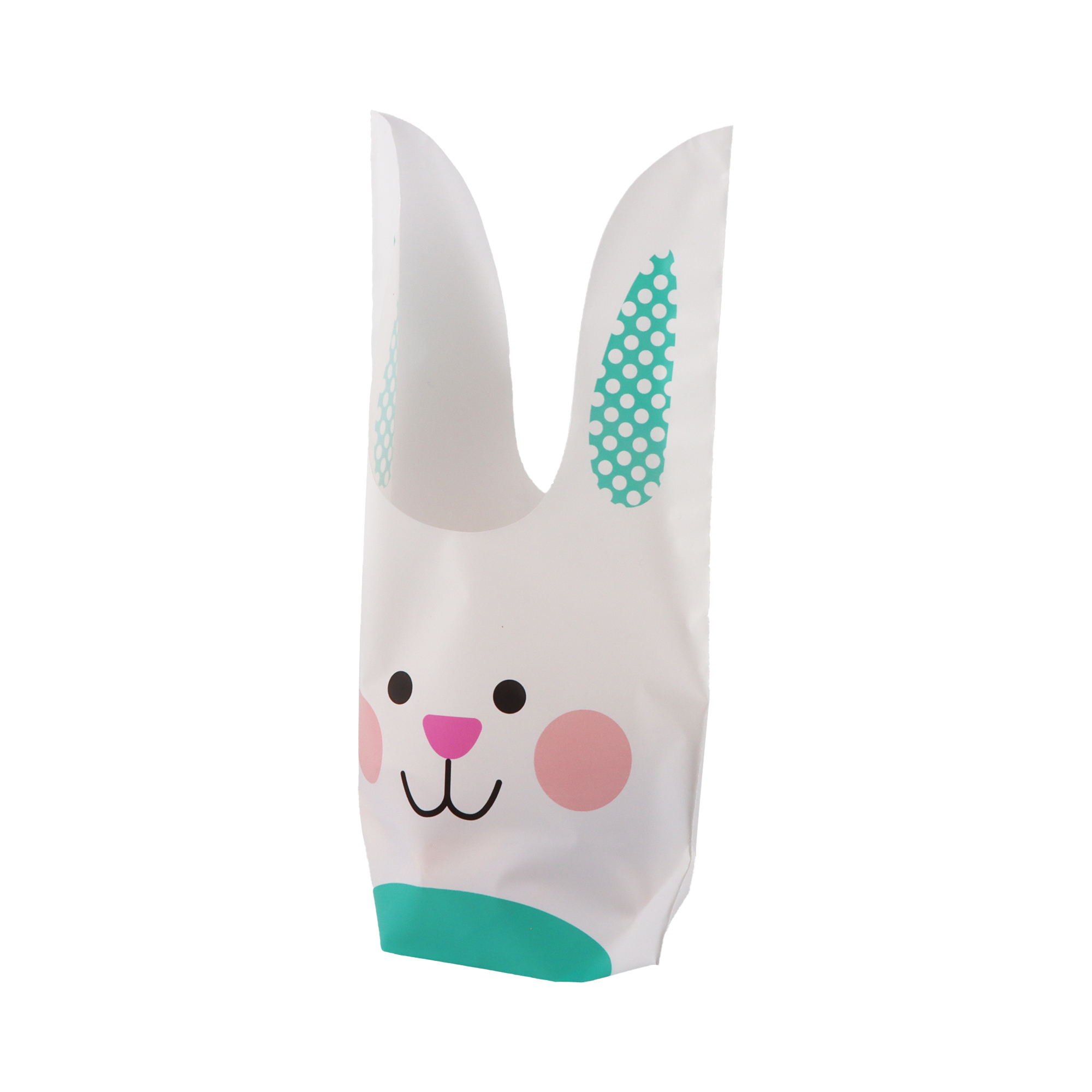 Way to Celebrate! 8 Bunny Treat Bag, Novelty, PEVA, 8 Pieces