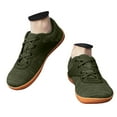 thumbnail image 1 of DXOUPM Espadrilles pour Femmes Plates à Bout Rond Chaussures Décontractées Respirantes de Course à Pied Grand Chaussures de Sport, 1 of 3
