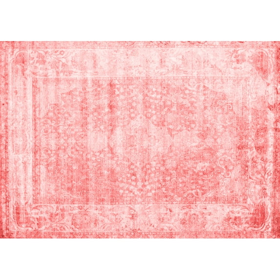 Ahgly Company Indoor Rectangle Persian Red Traditional Area Rugs, 2' x 3'