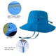 thumbnail image 3 of piezas de sombrero para el sol para bebé, protección transpirable para la playa, gorra para jugar al aire libre en verano para niños y niñas, 3 of 5