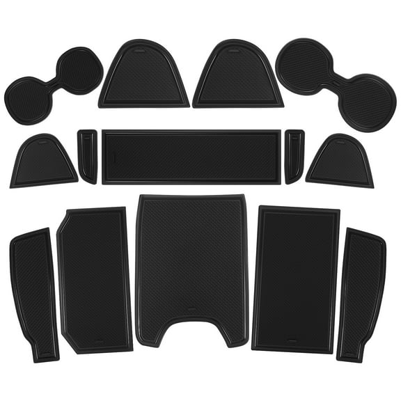 Hytrove Car Cup Holder Coaster PVC Black 1 Car Owners Storage Small Items