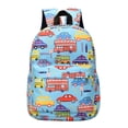 thumbnail image 3 of sususu Backpack for Teen 13 inch Backpacks for School & Travel,Cartoon Daypack (Sky Blue), 3 of 5