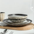 thumbnail image 5 of Stone + Lain Lucy Porcelain Collection Dinnerware Set, 32-Piece Service for 8, Beige, 5 of 6