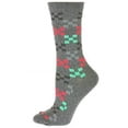 thumbnail image 5 of Sierra Socks Geometric Pattern Cotton Crew Socks W221SQ, 5 of 5