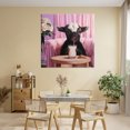 thumbnail image 2 of Stupell Industries Baby Goat Sipping Milk Canvas Wall Art design by Lucia Heffernan, 36 x 36, 2 of 7