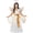 White, variant on Joyfy Angel Costume for Kids, Angel Black Dress With Wing Headband Halloween Devil Costume Set for Girls Halloween Party Dress Up 8+