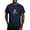 Navy, variant on CafePress - Christmas Budgie Men's Fitted T Shirt (Dark) - Men's Fitted T-Shirt