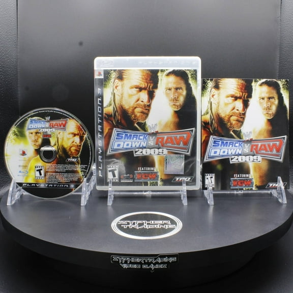 Restored WWE Smackdown vs. Raw 2009 | Sony PlayStation 3 | PS3 (Refurbished)