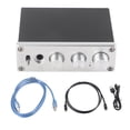 thumbnail image 2 of AC Q3 PRO DAC Decoding Audio Decoder with Headphone Amplifier, High Low Sound Adjustment, Fiber Coax PC USB Input, Gold Plated  Output, 2 of 7