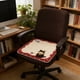 thumbnail image 5 of Cojín de asiento flocado Este cojín de silla es ultra suave, cómodo, transpirable y fácil de transportar. Es adecuado para usar en la cocina, el comedor, la sala de estar y el dormitorio. Artículos es, 5 of 6