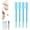 Blue, variant on 2 in 1 Nasal Hair Cutter for Women and Men,2025 Upgraded Nasal Hair Trimmer,Manual 360° Rotating Nose Hairs Remover Tool,Double Sided Nose Hairs Cleaner with Ear Picke,Travel Essentials