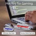 thumbnail image 3 of PC Mini Custom Macro Gaming Keyboard 6 Keys Mini Keyboard USB Wired Wireless Keyboard for Video Games OSU Office Work Programmable, 3 of 8