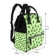 thumbnail image 2 of Fotbe Broccoli Vegetables Mochila Maternidad - Lona de Sarga Impermeable, Mochila de Pañales de Gran Capacidad con Múltiples Bolsillos y Correas Ajustables, 2 of 6