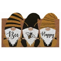 Briarwood Lane Bee Happy Gnomes Summer Natural Fiber Coir Doormat