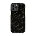 thumbnail image 1 of Personalised Bronze Name All Over iPhone 14 Pro Max Case,iPhone 15 Pro, 1 of 5