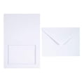thumbnail image 2 of Recollections 4.25" x 5.5" White Frame Cards & Envelopes, 12 Packs: 10 ct. (120 total), 2 of 6