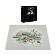thumbnail image 4 of Ambesonne Monstera Jigsaw Puzzle Durable Cardboard, Minimalist Floral Boho, 1000 pcs, Pale Sage Green Coconut, 4 of 5