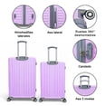 thumbnail image 3 of Juego 2 Maletas Jony Para Viaje 15 Kg Y 10kg Mano Carry On Ruedas, 3 of 5