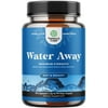 Water Away Pills Maximum Strength - Easy to Take Herbal Diuretic Pills for Water Retention for Fast Acting Bloating Relief for Women and Men