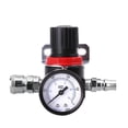 thumbnail image 3 of 1/4'' Air Pressure Regulator,Control Compressor Pump Gas Regulating Treatment Units with Gauge Adjustable AR2000 ,Long Lasting, 3 of 7