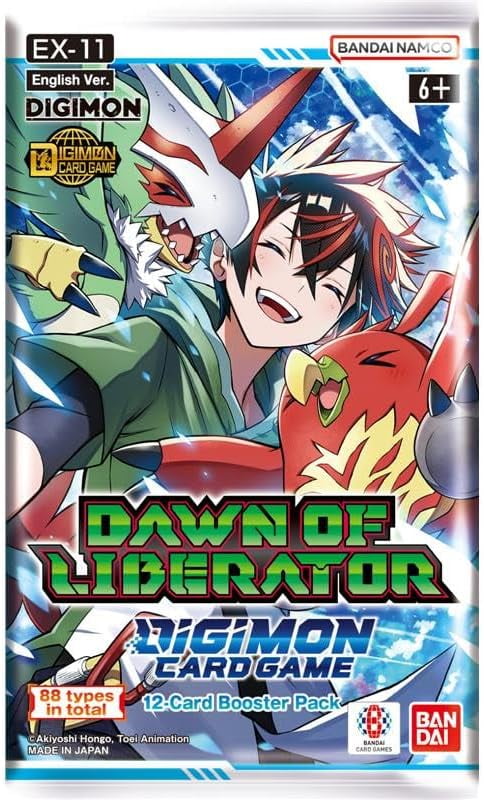 EX-11 DAWN OF LIBERATOR SR4コン Dawn of Liberator Booster Box - Dawn of Liberator - Digimon Card