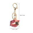 thumbnail image 2 of unbranded Llavero Rosa Con Decorativo Para Y Llaves, 2 of 6