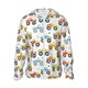 thumbnail image 1 of Fotbe Cartoon Monster Trucks Chaqueta con Protección Solar UPF 50+ para Hombre y Mujer, Camisa con Capucha y Bolsillos-Large, 1 of 7