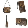thumbnail image 4 of ZUXONGSY Horse Sunflower Print Multifunctional Bucket Bag Purse and Wallet Set for Women, Multipurpose Crossbody Handbag with Leather Wallet for Daily Use Travel, 4 of 4