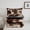 Brown 02, variant on Manfei Rustic Western Bedding Full Comforter Set, Texas Stars Down Comforter, Farmhouse Cow Print Reversible Duvet Insert, Ultra Soft Bedroom Decorative, 3pcs