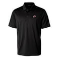 thumbnail image 2 of Men's Cutter & Buck Black Utah Utes Prospect Eco Textured Stretch Recycled Polo, 2 of 3