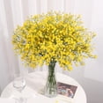 thumbnail image 2 of Artificial Baby Breath Flowers White Gypsophila Bouquets 15 pcs Real Touch Flowers for Wedding Party Home Decoration, 2 of 4
