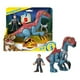 thumbnail image 1 of Figura de acción MATTEL Jurassic World Therizinosaurus & Owen, 1 of 4